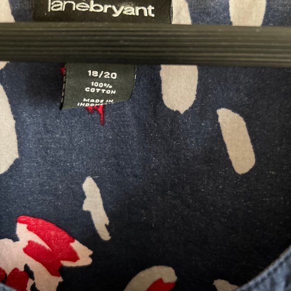 Navy Floral Tunic - Picture 5 of 6